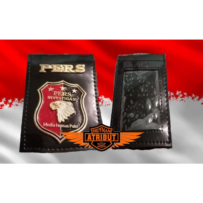 

Holder/Name Tag/Kalung Kta media humas polri [Dompet Glossy]