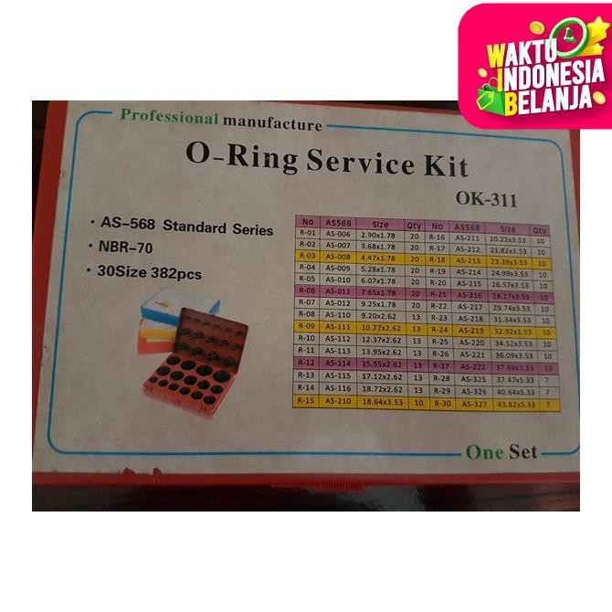 O Ring Set / O Ring Kit Set / Seal Kit / Sil Kit Ok-311 Inchi(Tebal)