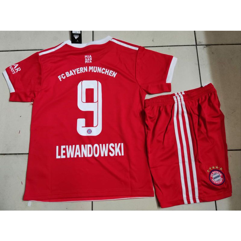 JERSEY BAJU BOLA ANAK MUNCHEN HOME KIDS 2023/2024 GRADE ORI