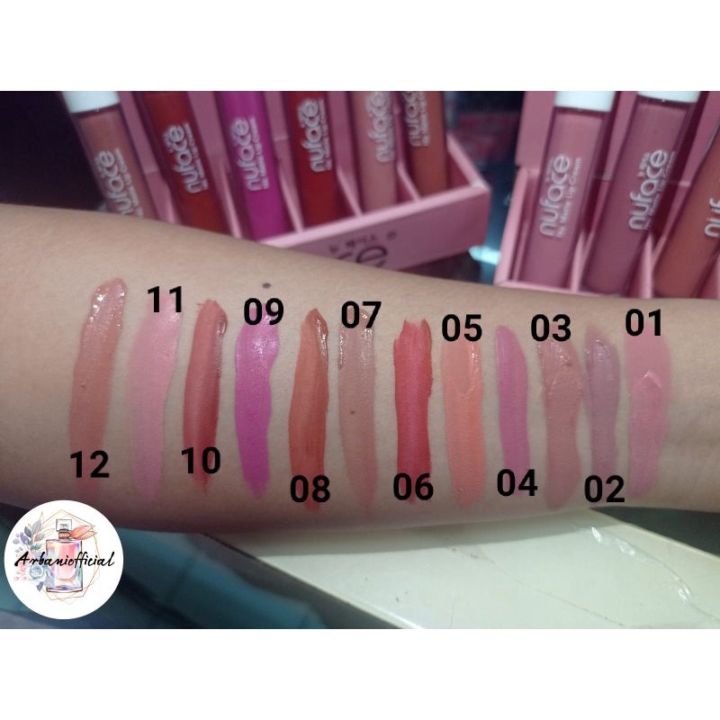 NUFACE MATTE LIPCREAM