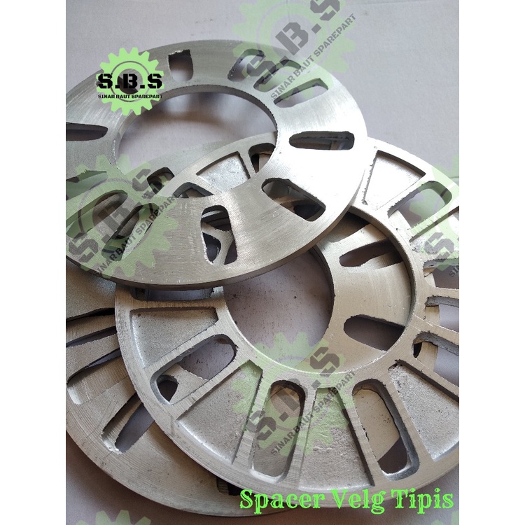 SPACER VELG MOBIL UNIVERSAL TIPIS - 5MM (Harga 1 SET = 4PC)