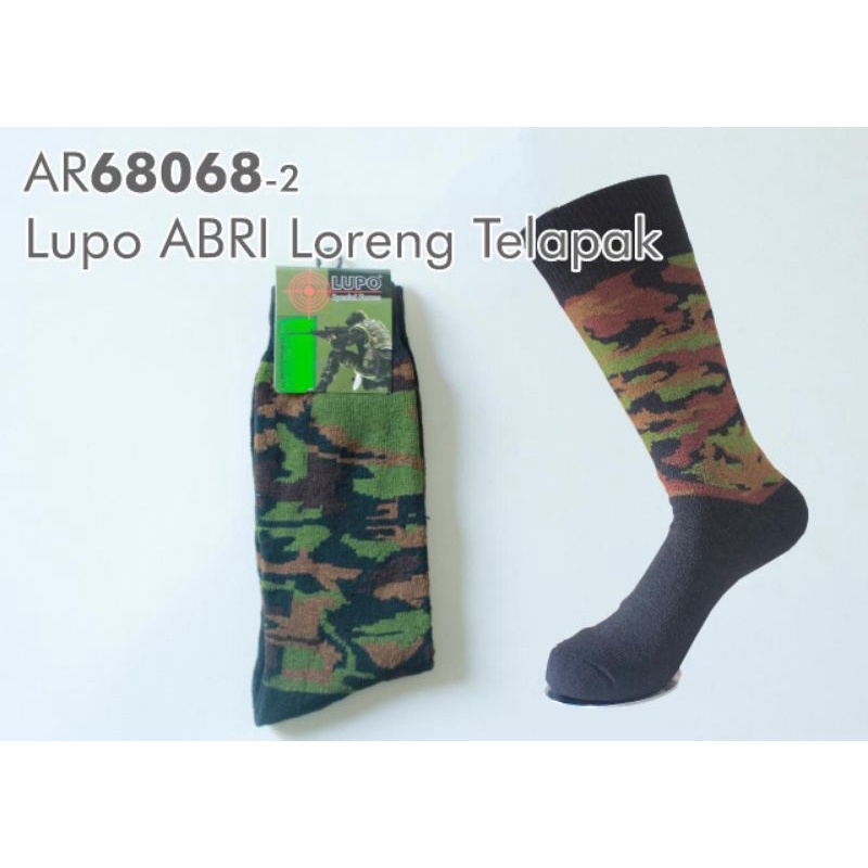 Kaos Kaki Loreng Tebal