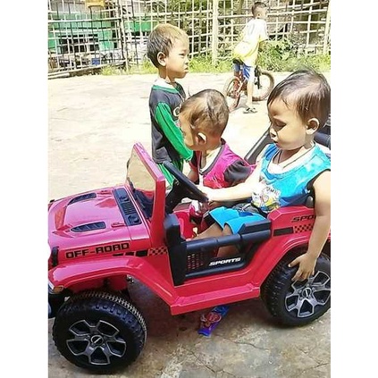 Mobil Aki Anak PMB M8288 Jeep Rubicon Off Road Remote, mobil remote, mobilan anak, mobilan mainan, mainan anak, mobilan murah