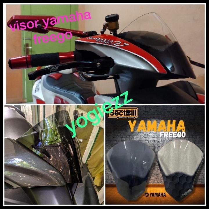 Windshield Yamaha Freego Visor Freego Flyscreen Freego Sectbill Carbon