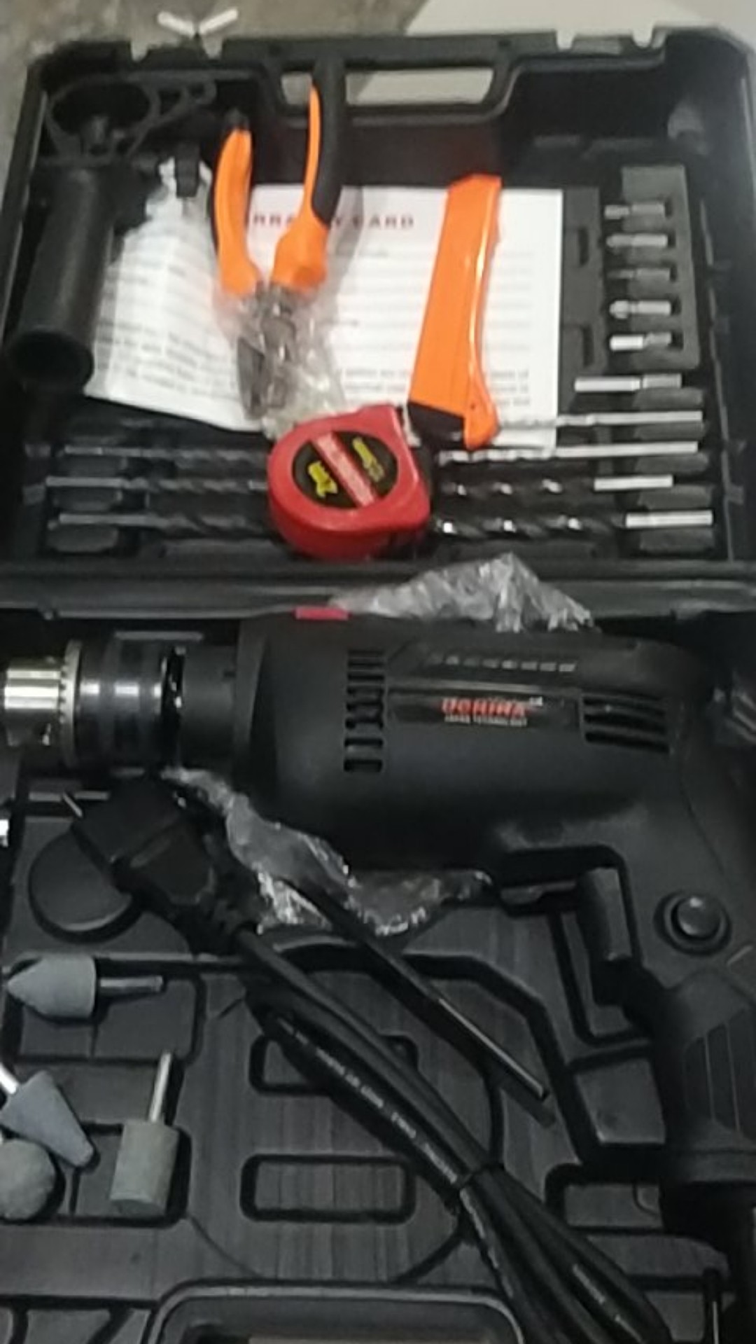Impact Koper Drill Uchiha13mm Mesin Bor Tangan Listrik Bergaransi Japa