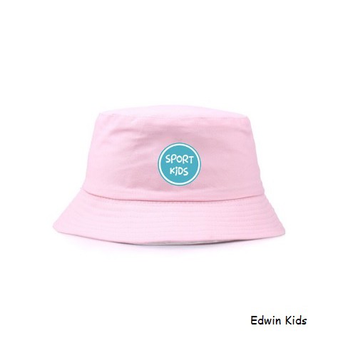 Topi Bucket Anak Perempuan Warna Pink Sport