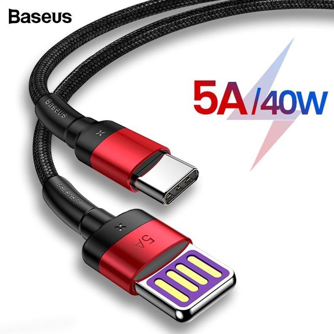 BASEUS Cafule 40W HUAWEI Type C Fast Charging Kabel Data