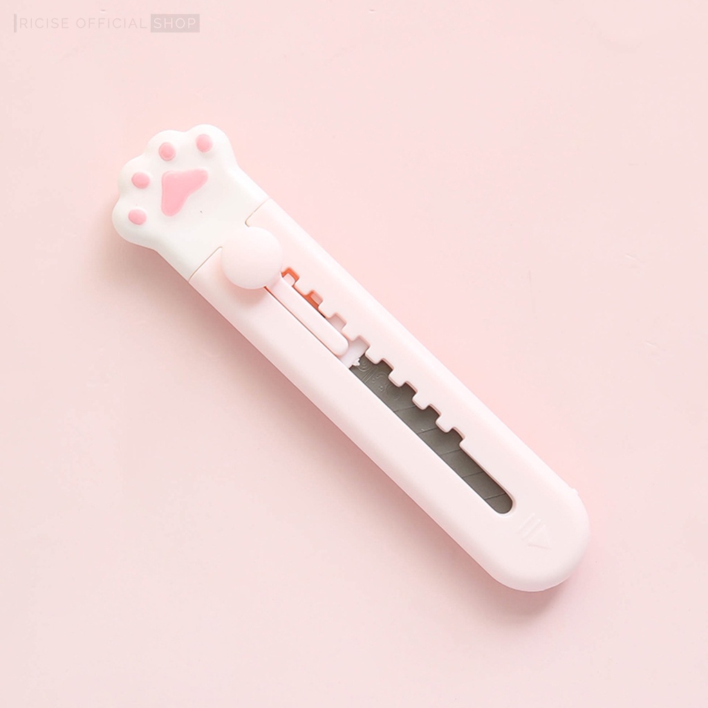 

(RICI) - Hand Cutter Paw Mini Cutter Pisau Mini Pemotong Kertas Perlengkapan Kantor Sekolah DIY - STA20