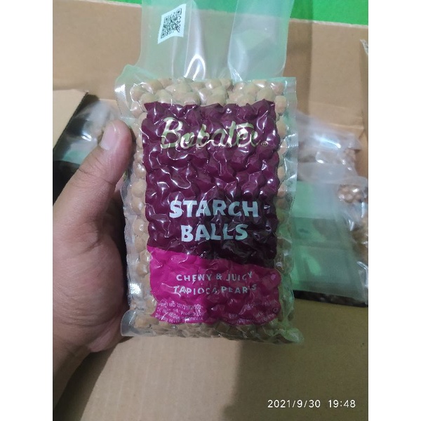 Boba Bobatee 1 Kg / Bubble Tapioca Pearl Starch Balls bukan itpin