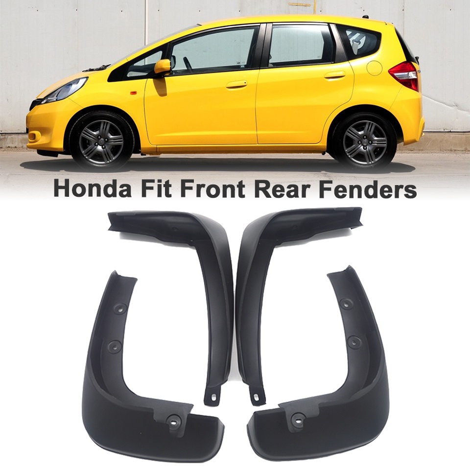 Mud Flap Pelindung Splash Untuk Fender Mobil Honda Jazz Hatchback 2011 2012 2013