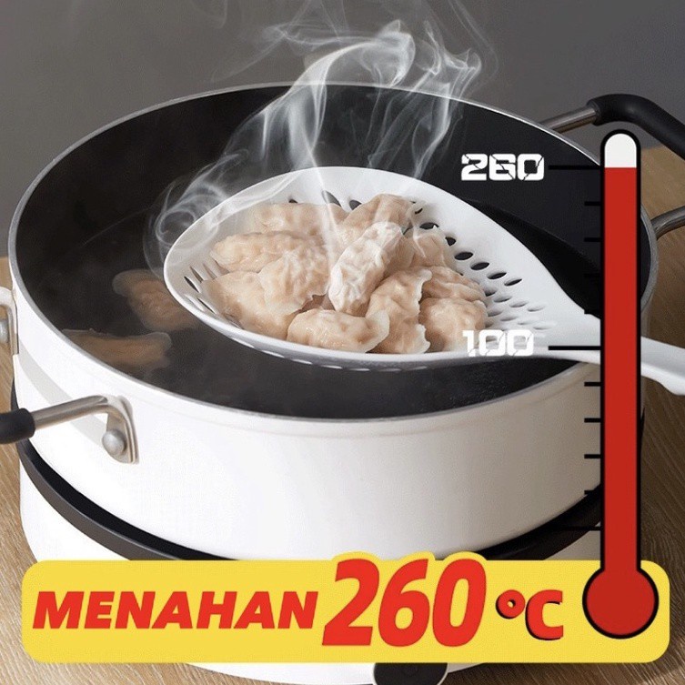 (CLASHOP) Sendok Saringan Serbagunan / Sendok Spagetti Mie / Saringan Jumbo