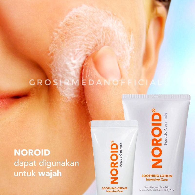 NOROID PELEMBAB KULIT MERAH KERING GATAL - DERMA RASH CREAM - SOOTHING LOTION - SOOTHING CREAM - DERMANEWAL