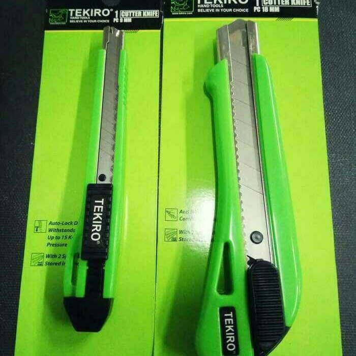 TEKIRO PISAU CUTTER SET 2 PCS