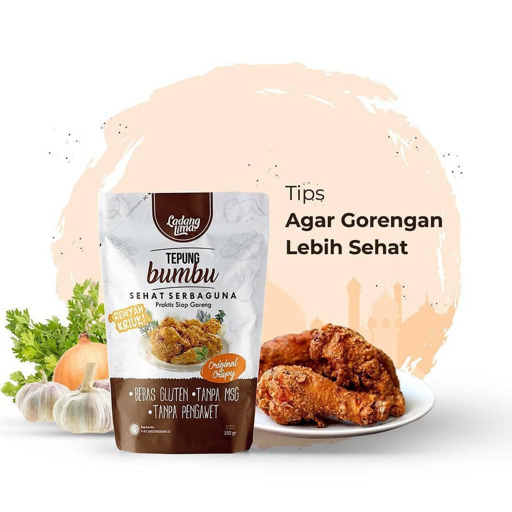 TEPUNG BUMBU CRISPY LADANG LIMA NON MSG