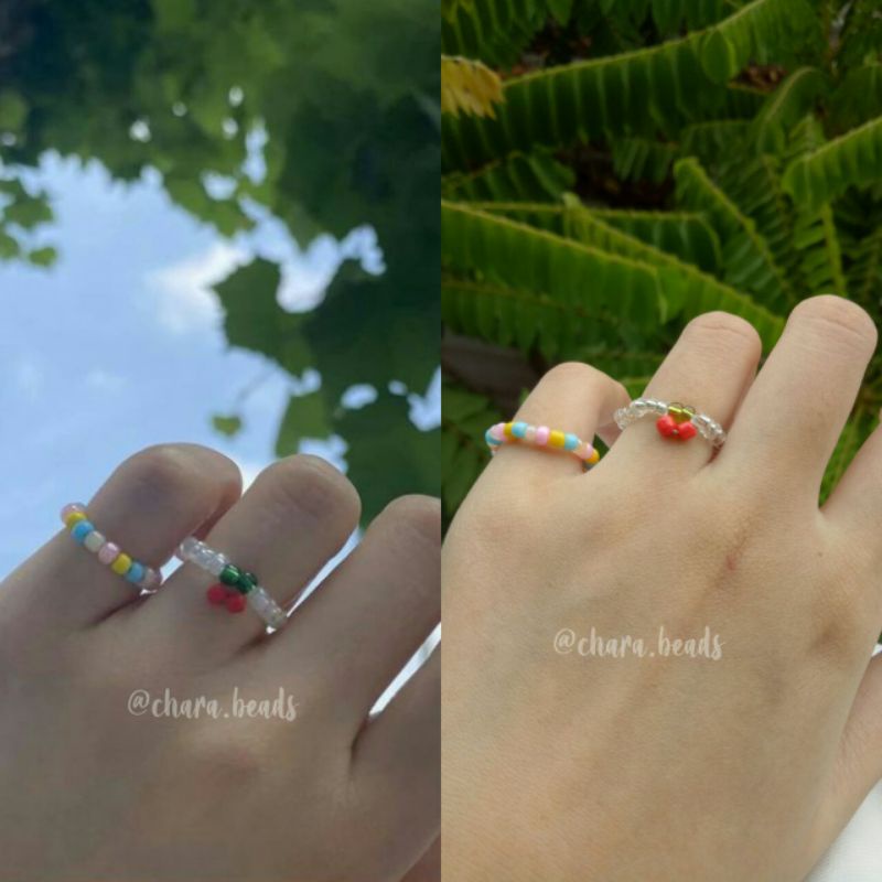 jang gyuri fromis9 beaded ring // cincin jang gyuri fromis9