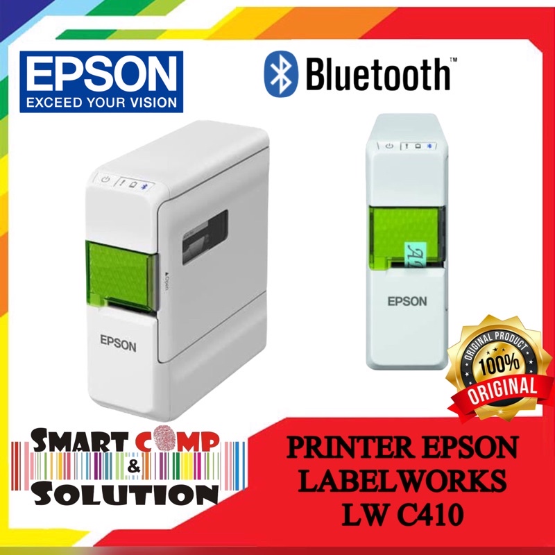 Resmi Printer Epson LabelWorks LW C410 Bluetooth