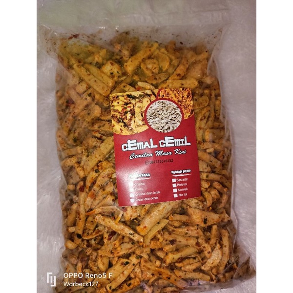 

BASRENG PEDAS DAUN JERUK 500GR