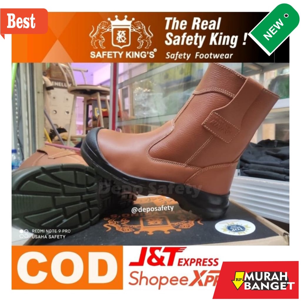 Sepatu boot terbaru- Sepatu Safety King's KWD 805 CX Original - Safety Shoes Kings 805 Cx Original 1