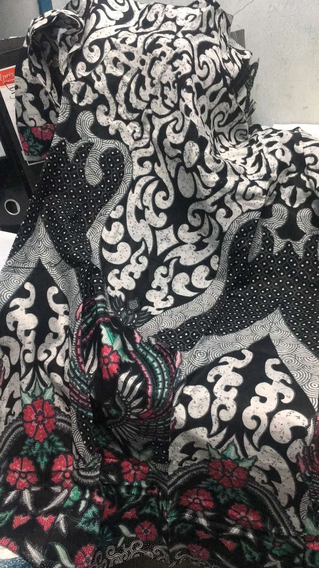 Batik Tunik Lengan Panjang