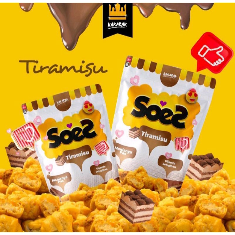 

Soes Kering Lumer 75 gr Tiramisu