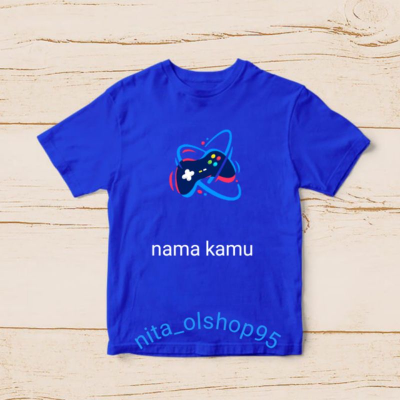 baju gaming pro player kaos anak gemer baju anak karakter