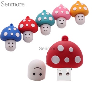 2tb USB Pendrives Bentuk Kartun Jamur Lucu