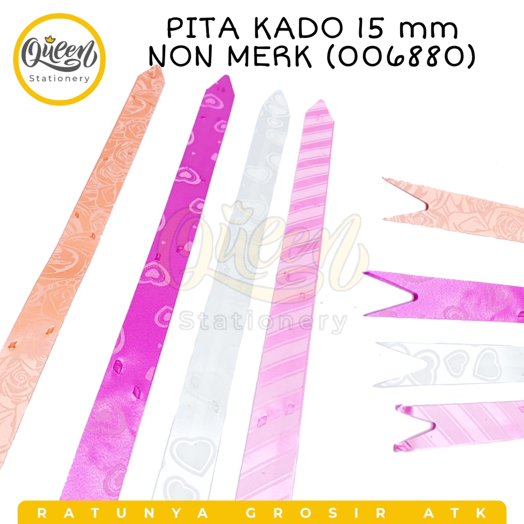 

PITA KADO 15MM NON MERK / HIASAN KADO (006880)