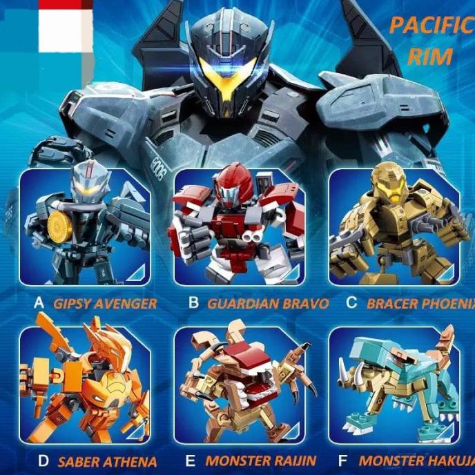 Segera Miliki Pacific Rim Lego/Mainan Anank /Pacific Rim Lego 6 Box Berkualitas