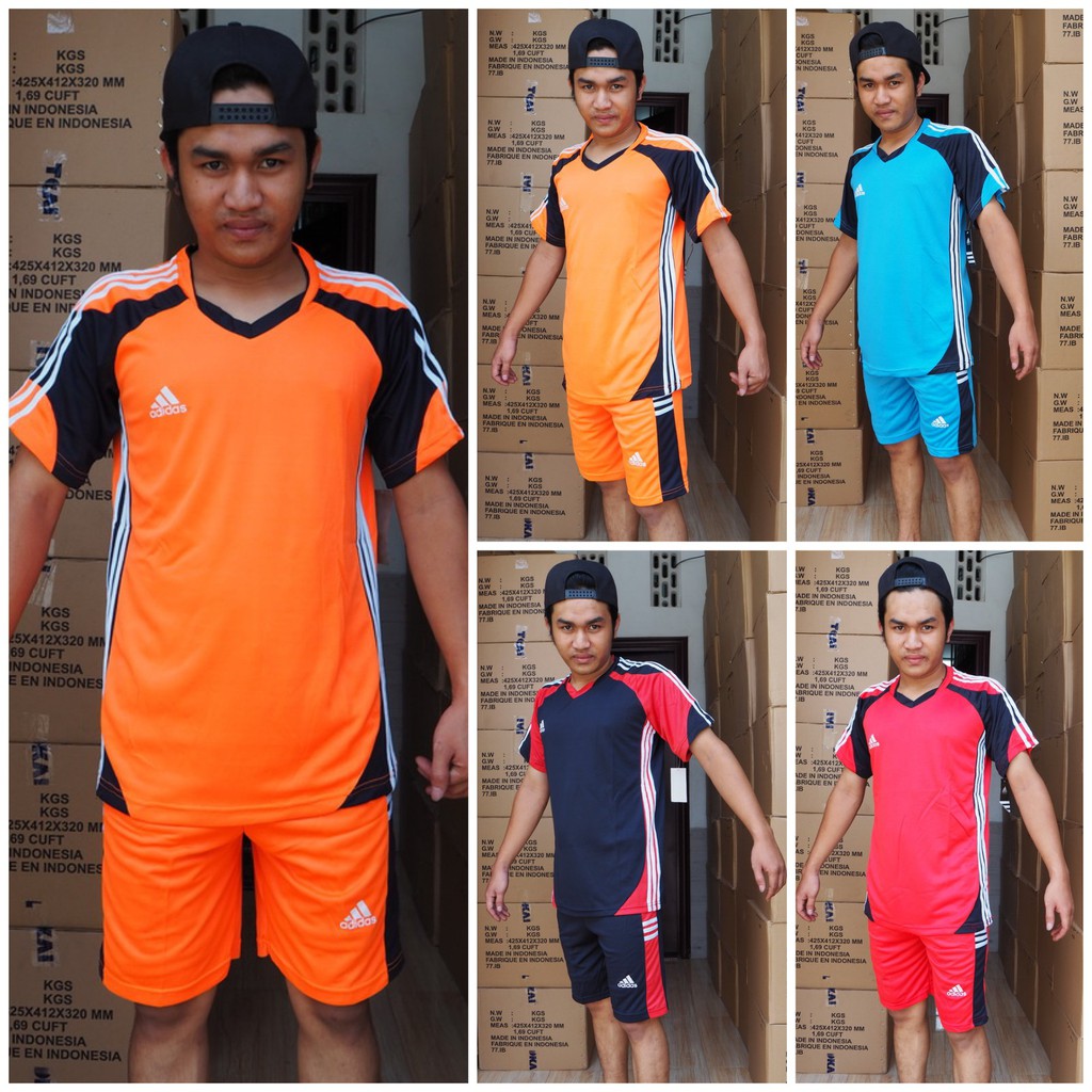 STELAN TEAM BOLA FUTSAL BAJU JERSEY TIM KOSTUM ADIDAS