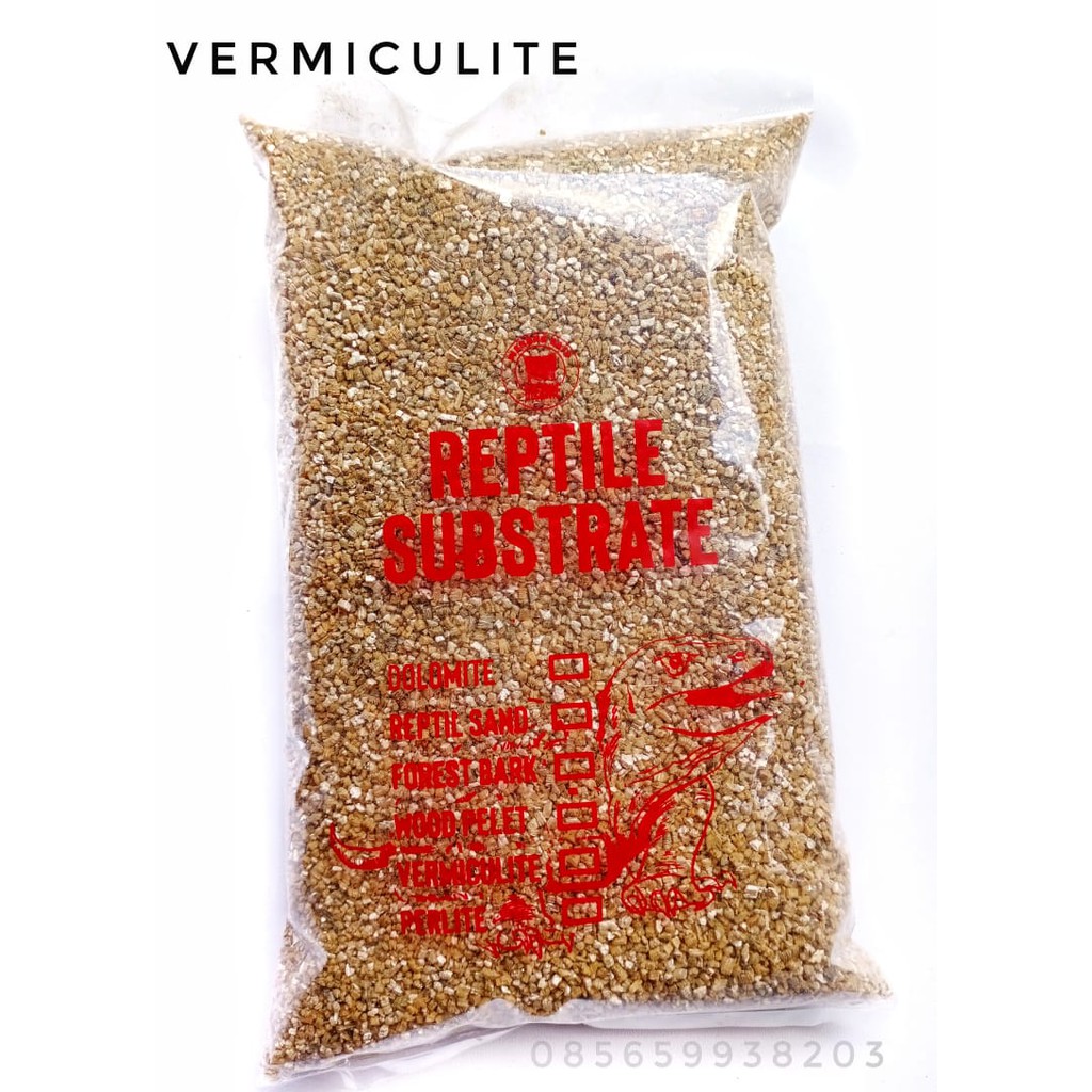 VERMICULITE MEDIA TETAS TELUR REPTIL 200GR