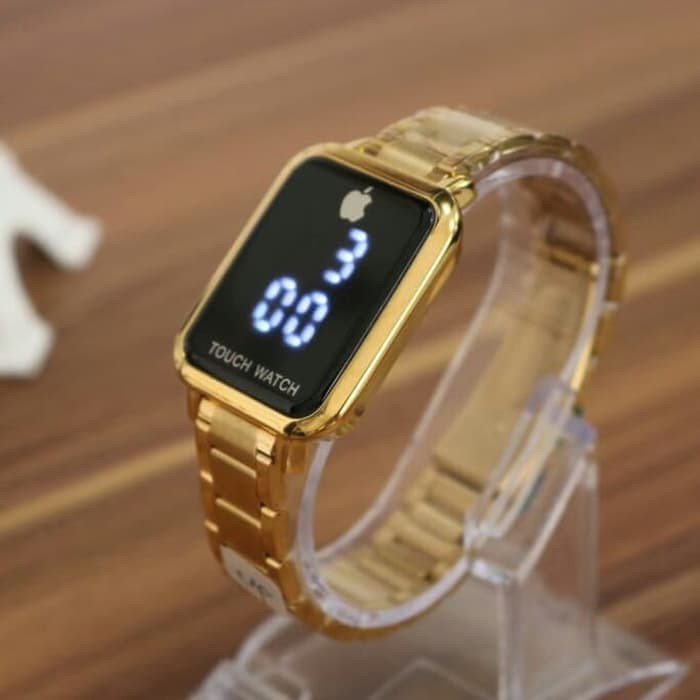JAM TANGAN WANITA CEWEK IPHONE IP036 LED SEMI SUPER