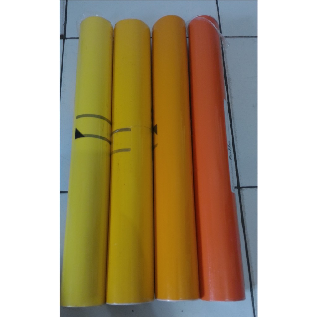Stiker Skotlet  warna Kuning lemon,,kuning Yellow,,,oren repsol,,Orange Glossy,,, lebar atau tinggi 