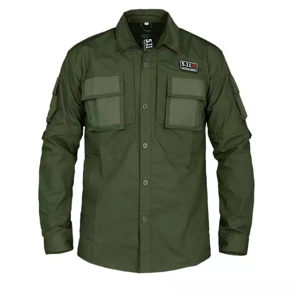 HPR - atasan kemeja tactical pria bahan tebal