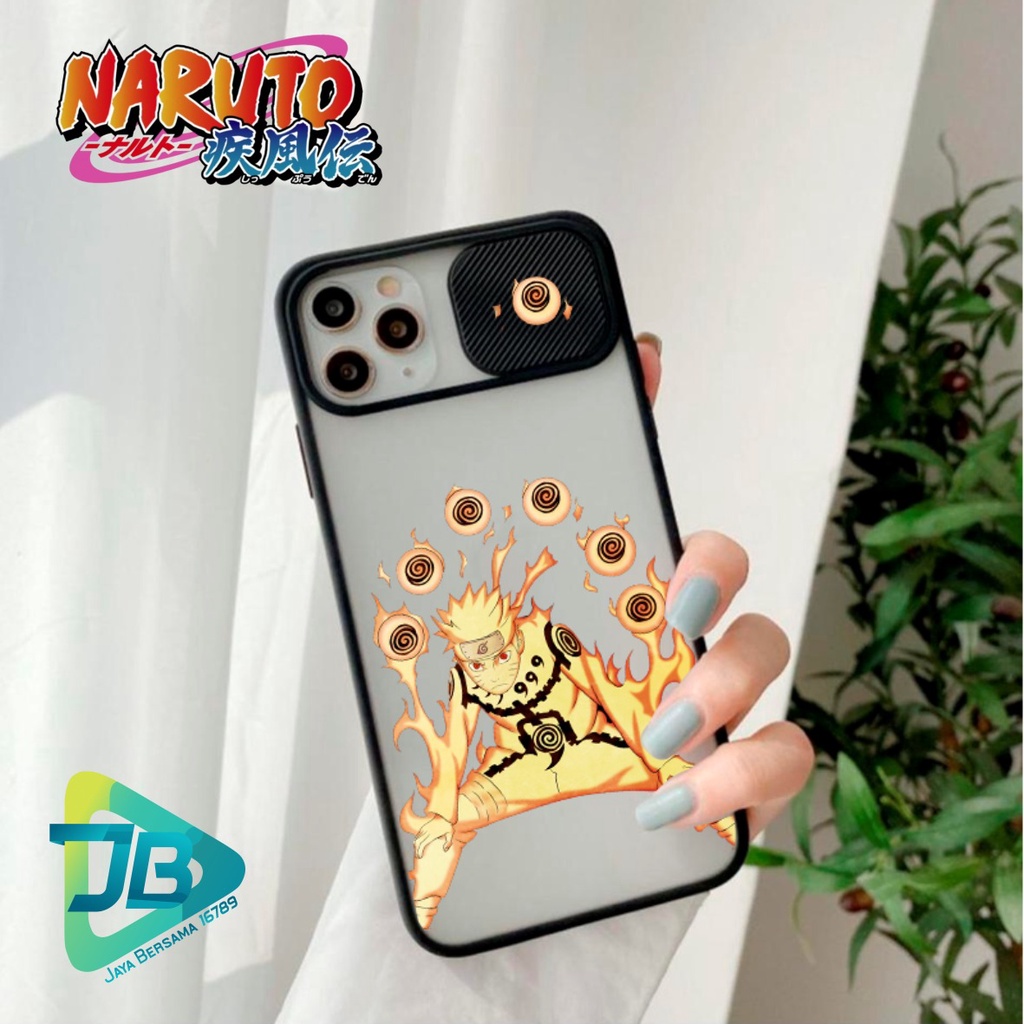 SOFTCASE SLIDE KAMERA NARUTO OPPO VIVO SAMSUNG XIAOMI REALME IPHONE ALL TYPE JB4939