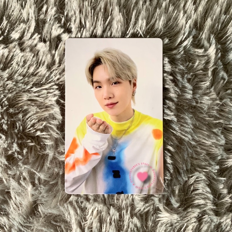 [BOOKED] Photocard PC BTS SUGA Yoongi Renewal Japan Fanclub Mobile Flying Kiss JP FC Mobile