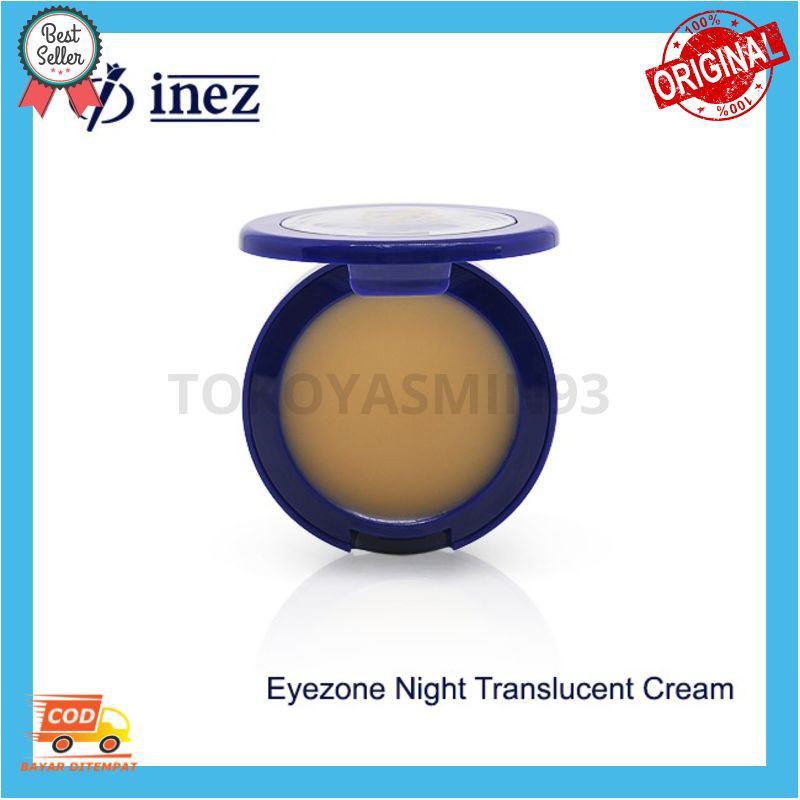 Inez Color Contour Plus Eyezone Night Translucent Cream Murah