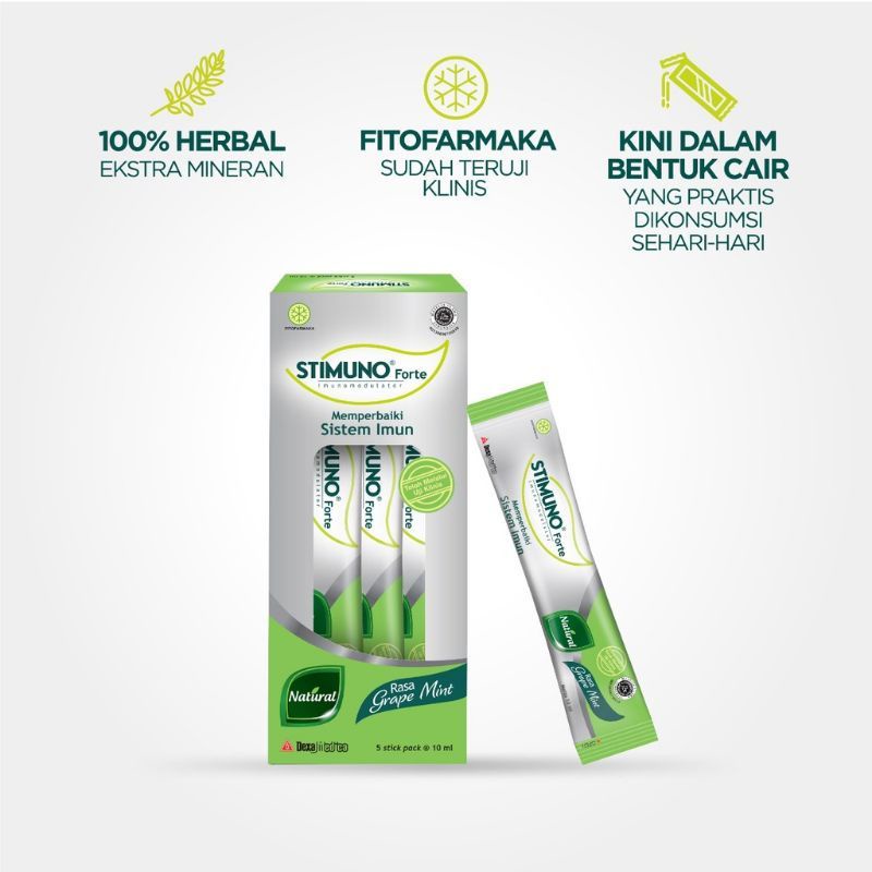 Stimuno forte stickpack 1bx isi 5 stik pack/5 sachet