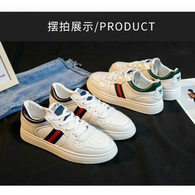 sepatu olahraga wanita putih sneakers sport cewek