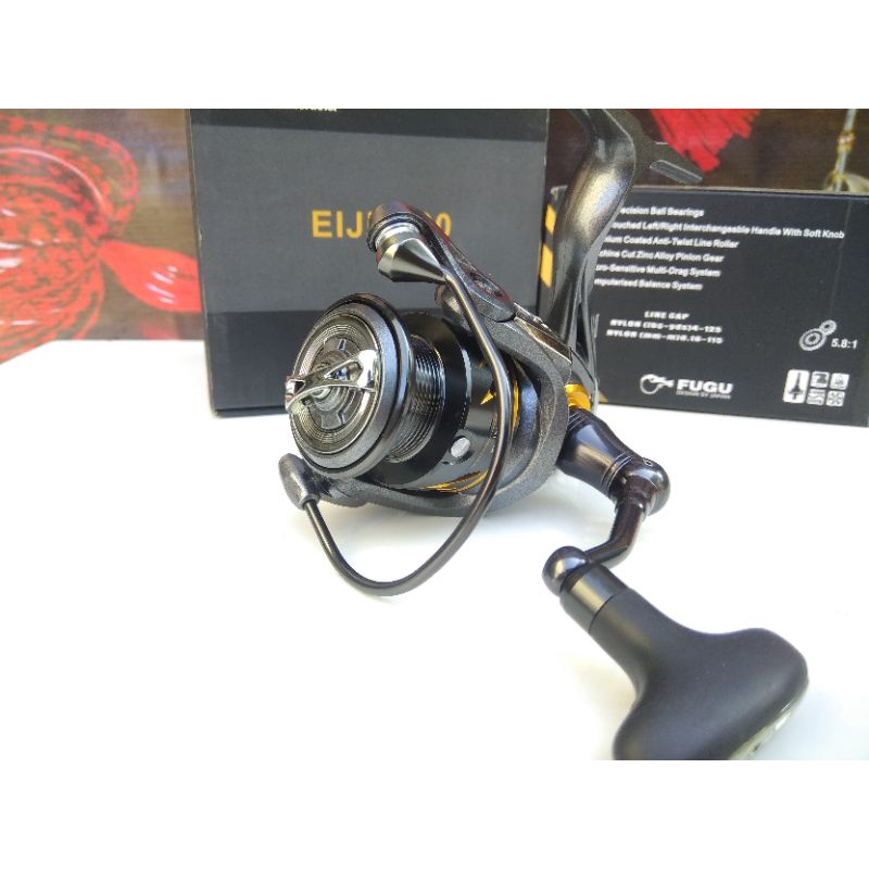 NEW Fugu EIJI 1000 2000 3000 4000 6000 Ultralight. reel UL. Katrol Dasaran. Spinning. Casting