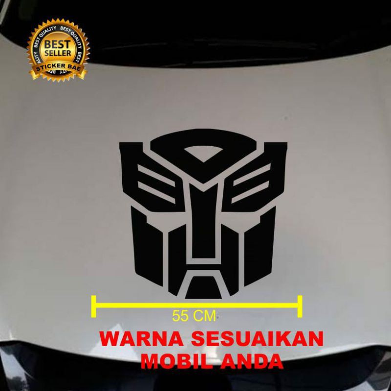 STIKER TRANSFORMER STICKER MOBIL CUTTING