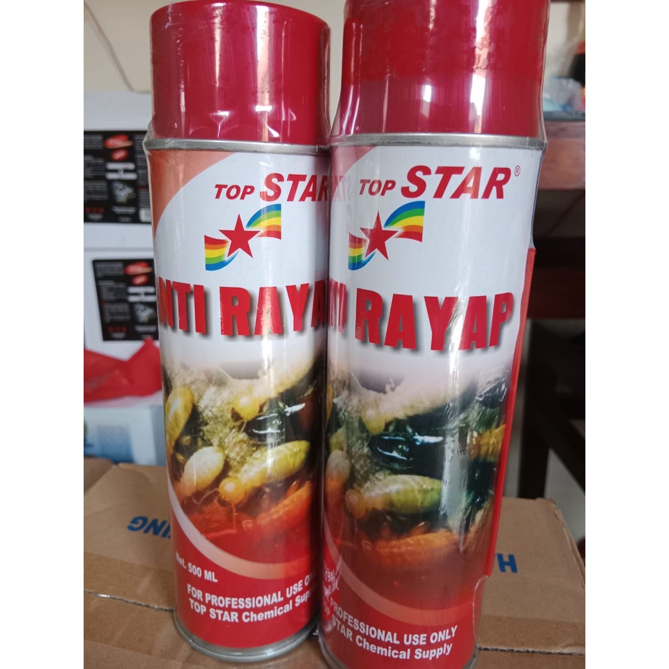 Obat Anti Rayap Semprot Spray Top Star 500ml Pembasmi Rayap