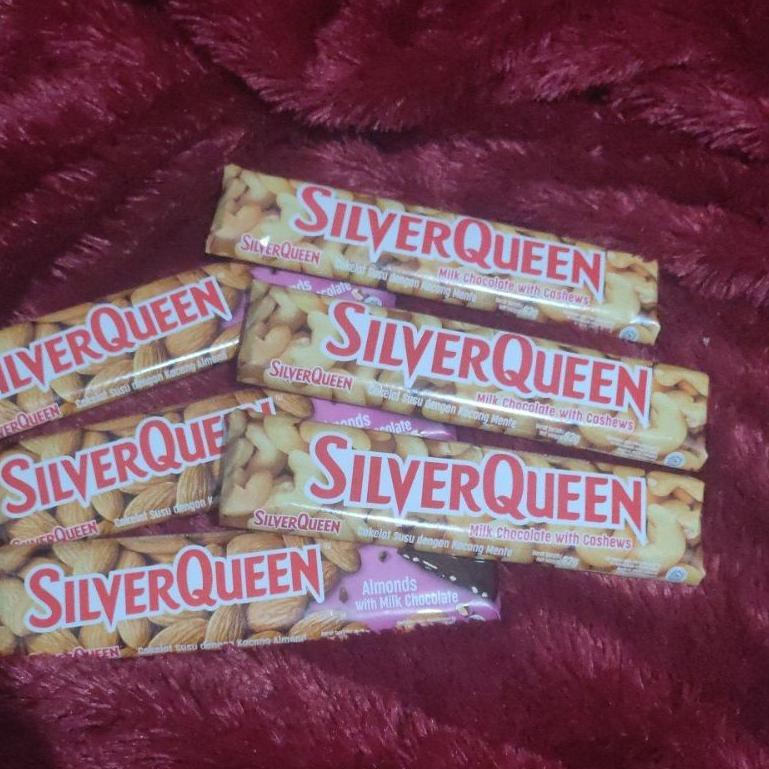 

2.2 sale Silverqueen cashew dan almond 62gr