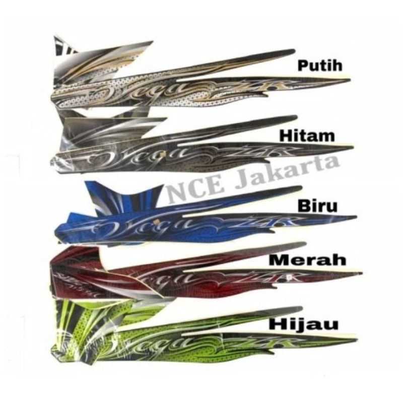 sticker striping vega zr 2011