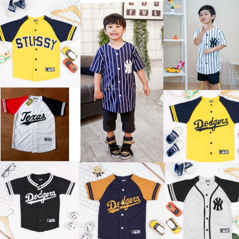 Baju Jersey Anak Base Ball Anak / Basket  Anak bas ball/Grosir Baju Anak/Distro Anak