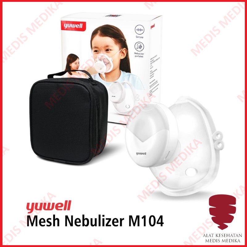 Nebulizer Portabel Mini M104 Peralatan Alat Bantu Napas Nafas Pernafasan Nebul Yuwell