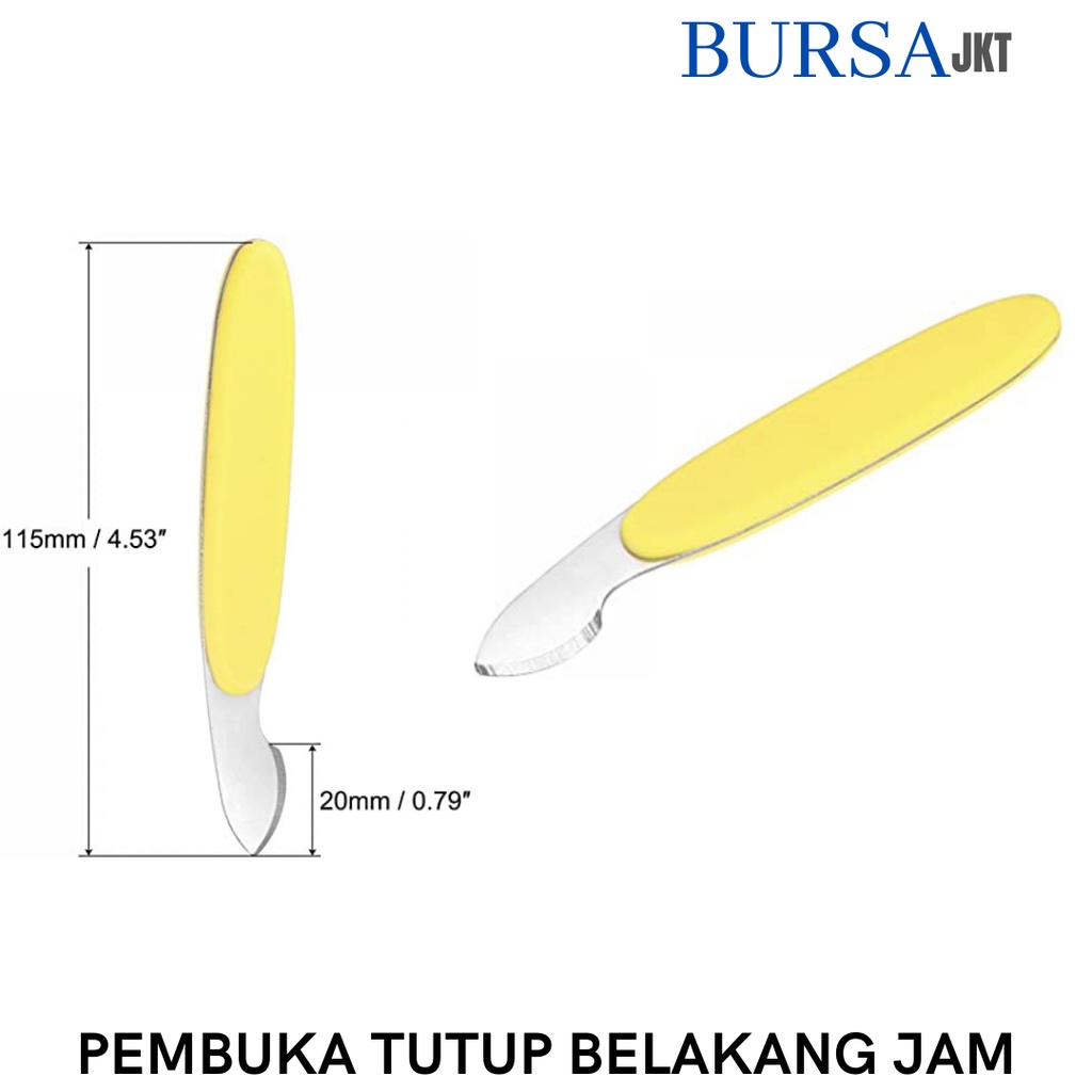 PEMBUKA CONGKEL TUTUP JAM BELAKANG BACK CASE WATCH OPENER GANTI BATERAI PISAU