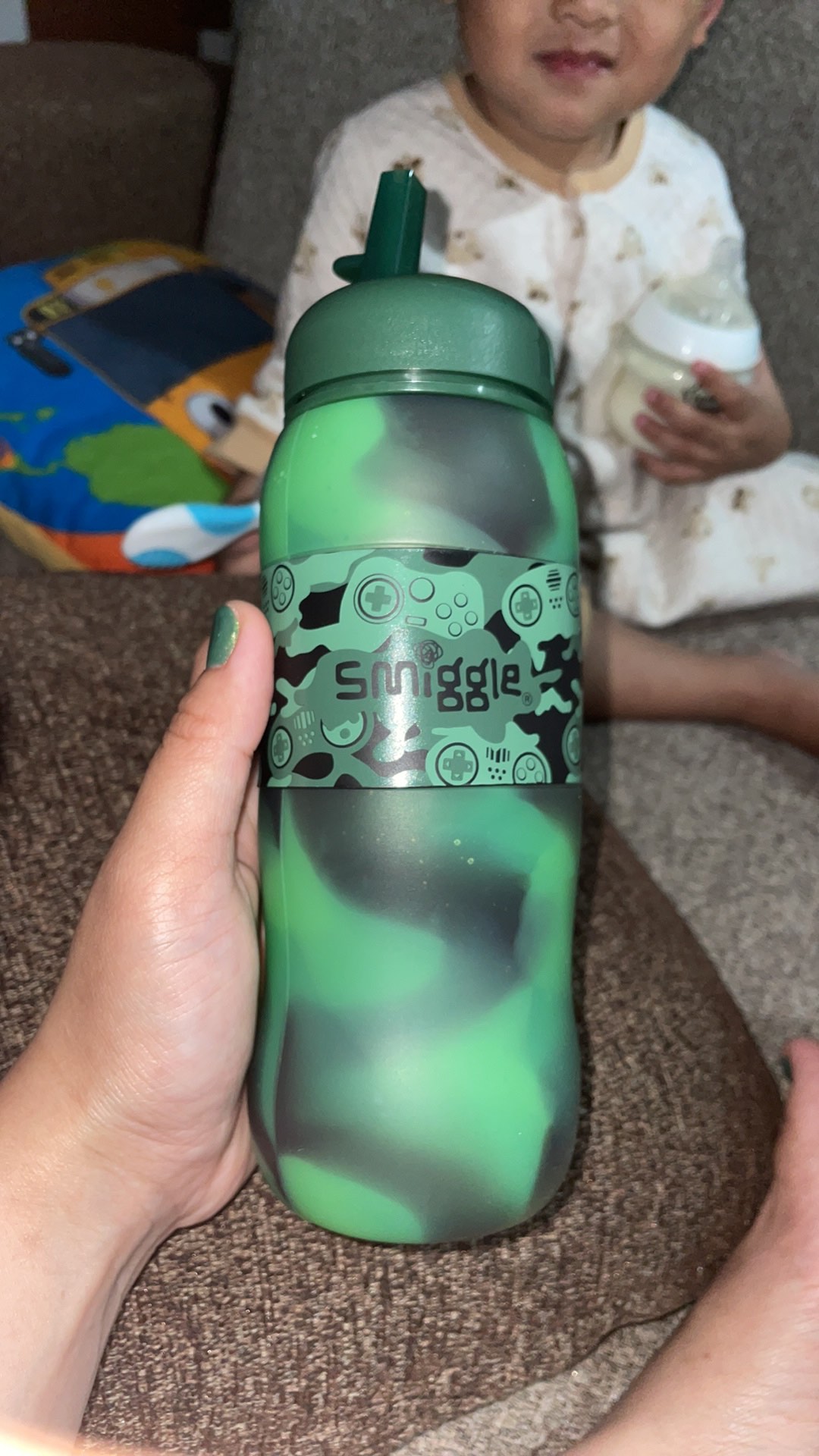 Botol Minum Silicon Silicone Smiggle / Botol Minum Anak / 100% Original