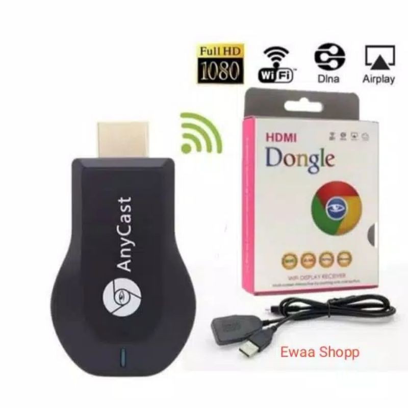 DONGLE HDMI ANYCASE TV DOSPLY 4K 1080 WIRELLESS WIFI