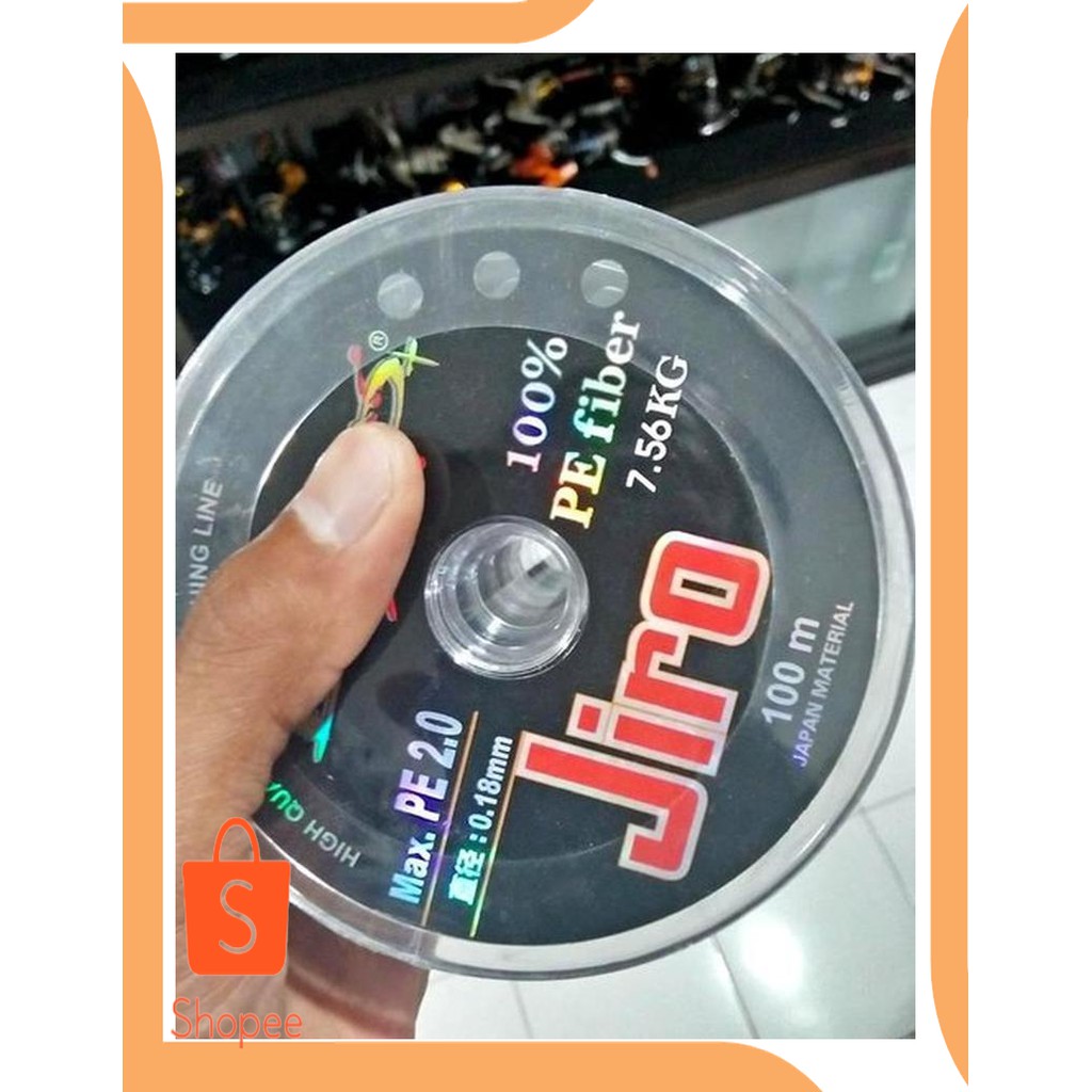 Promo limited stock BLOOD JIRO PE 2 PE BAGUS PE FIBER KUAT JAPAN METRIAL 2 Murah