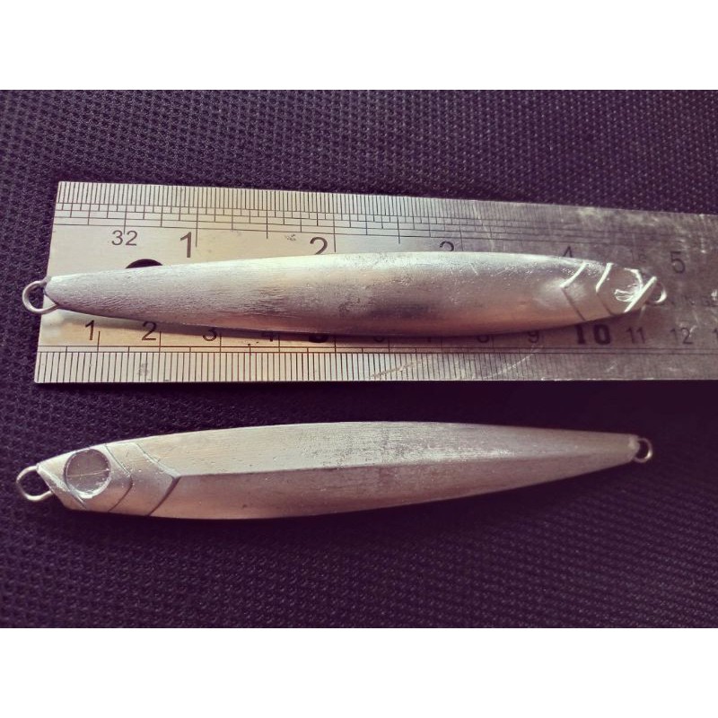 blank metal jig jigpara long 60gr cetakan CNC
